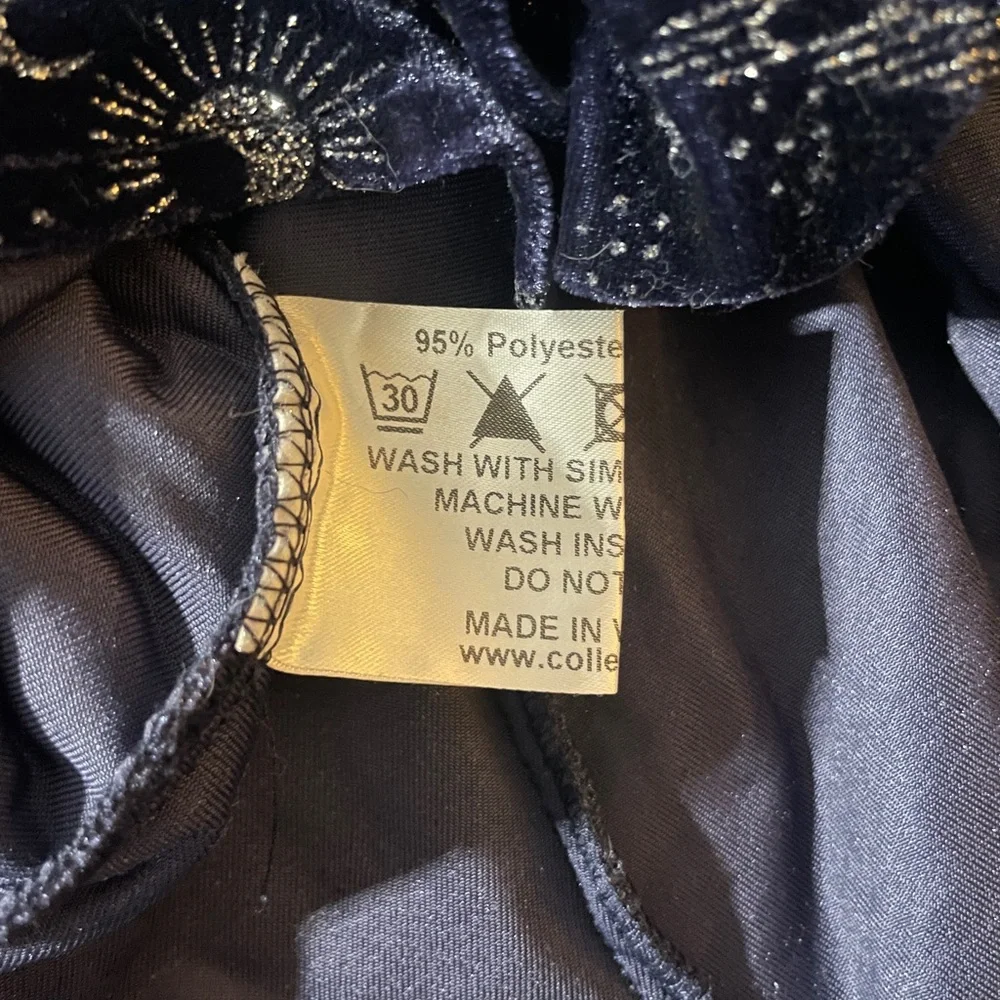 Collectif Trixie Celestial Velvet Swing Dress NWT - Picture 6 of 8